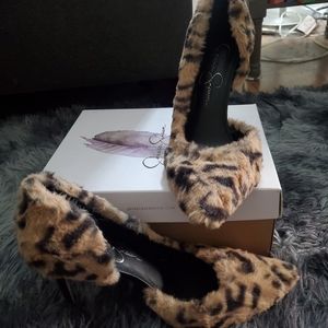 Jessica Simpson Fur Heels